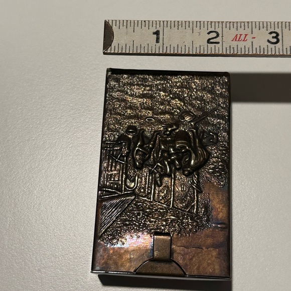 Vintage metal cigarette case - Picture 11 of 11